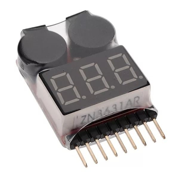 Alarme Buzzer Indicador De Bateria Lipo Airsoft