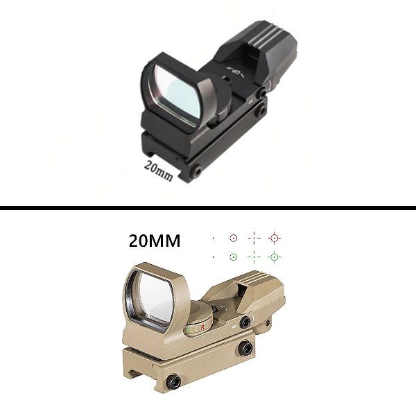 Red Dot Mira Holográfico 20mm