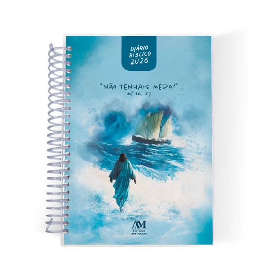 Diário Bíblico 2026 - Espiral - Não tenhais medo
