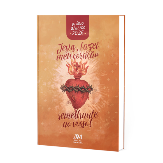 Diário Bíblico 2026 - Brochura - Sagrado Coração de Jesus