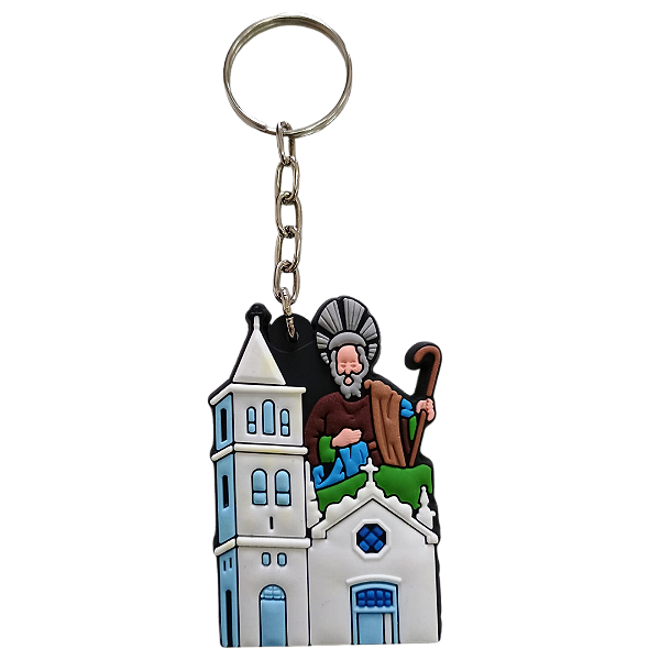 Chaveiro emborrachado Igreja São Joaquim