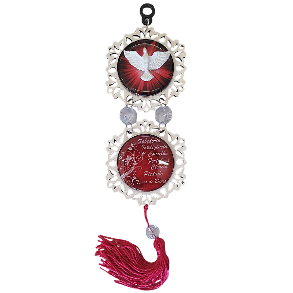 Adorno Mini Círculo Espírito Santo