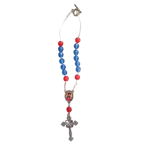 Dezena de carro São Carlo Acutis cristal