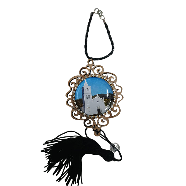 Adorno para Carro São Joaquim em MDF