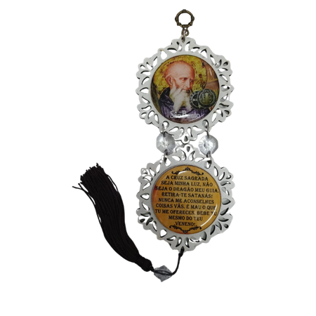 Adorno Mini Círculo São Bento em MDF