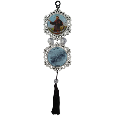 Adorno Mini Círculo São Francisco em MDF