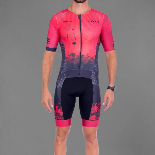 Macaquinho Tri c/ Manga Woom 140 Brave Masculino