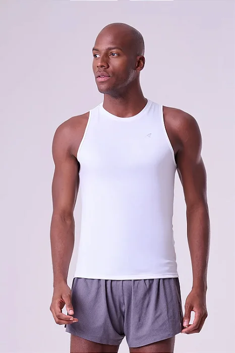 Regata Masculina Keep Cool Pep Dry Branca - Authen