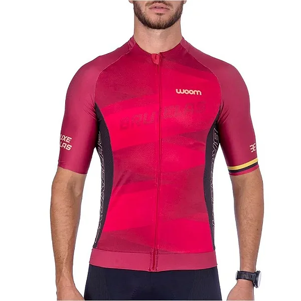 Camisa de Ciclismo Masculina Woom Supreme Bruxela