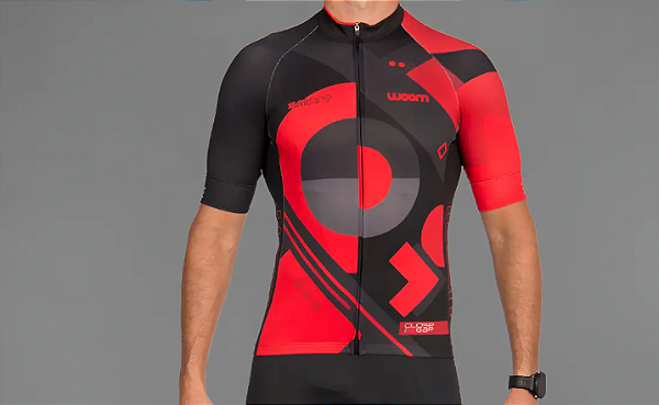 Camisa de Ciclismo Smart Slide Red Masculina