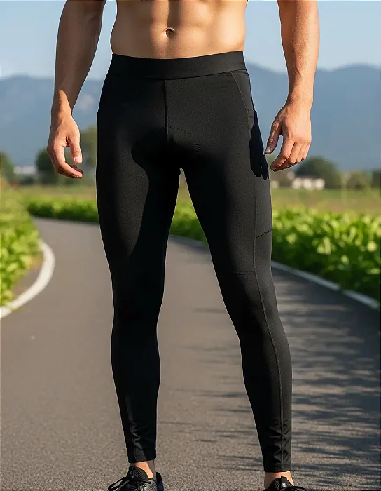 Calça de Ciclismo DaMatta Ride Gel Masculina UV50+