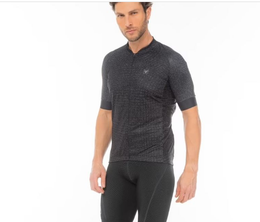 Camisa de Ciclismo Free Force Sport Blackout Masculina