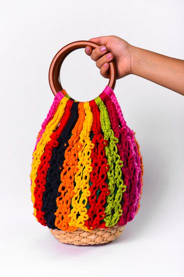 drawstring bolsa crochet pattern free
