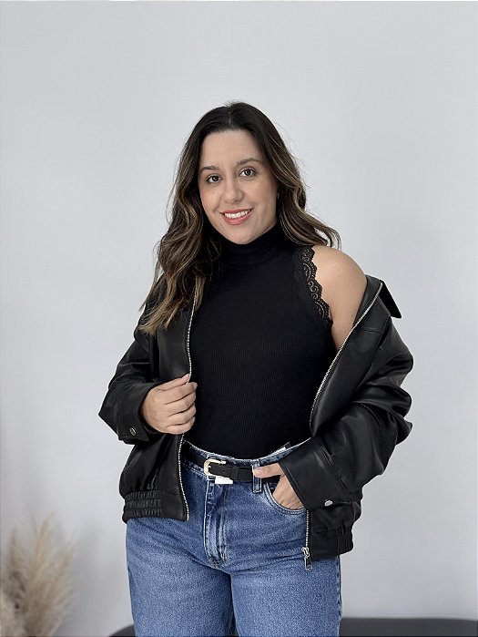 BLUSA COM RENDA REVANCHE