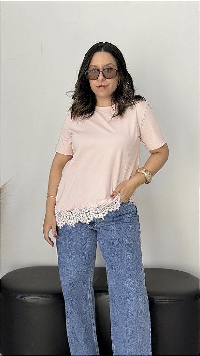 T-SHIRT ASSIMÉTRICA