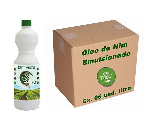 Óleo De Nim Emulsionado 6 Litros Frete Grátis