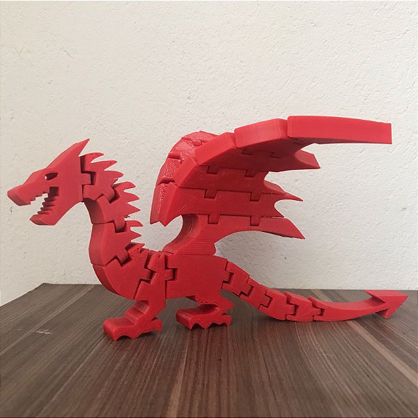 Dragão Articulado Impressão 3D