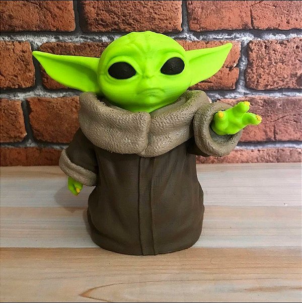 Baby Yoda Impressão 3D