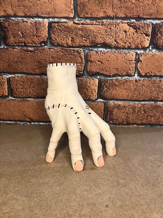 Mãozinha Wandinha Impressão 3d Impressão 3d Leitão Geek Store