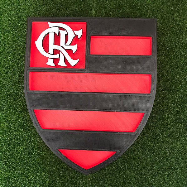Escudo do Flamengo - Impressão 3D - Impressão 3D | LEITÃO GEEK STORE