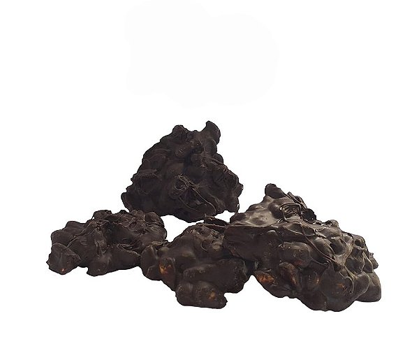 Pé de moleque em chocolate 70% cacau (200g)