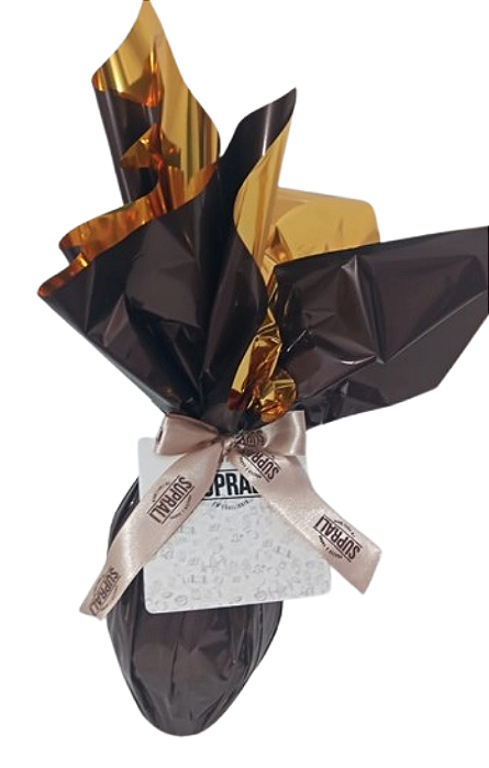 Ovo 54% cacau S/ Adição de Açúcar - Vegano e Sem Glúten - 280g