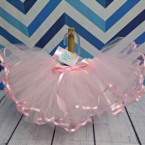 Tutu Baby Rosa Claro