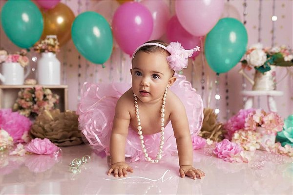 Tutu Baby Rosa Claro