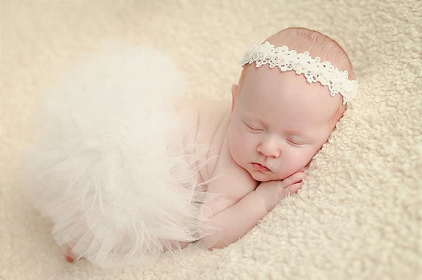 Tutu Newborn Branco