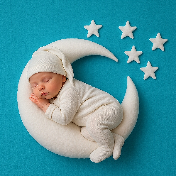 Lua e Estrelas Newborn
