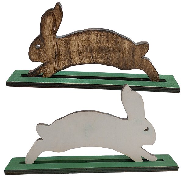 Coelhinho de Páscoa Dupla Face Saltitante