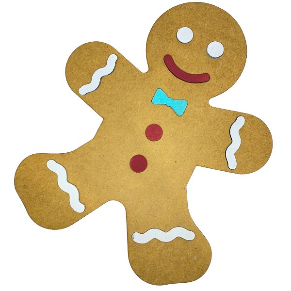 Biscoito de Gengibre MDF