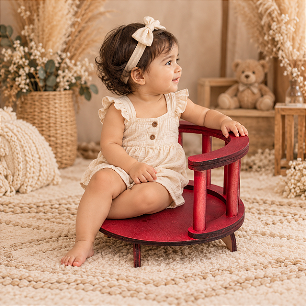Cadeirinha Abraço Vermelha