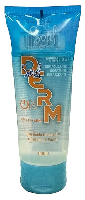 Sabonete Micelar Soul Derm 3x1 100ml