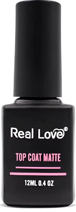 REAL LOVE TOP COAT MATTE 12ML