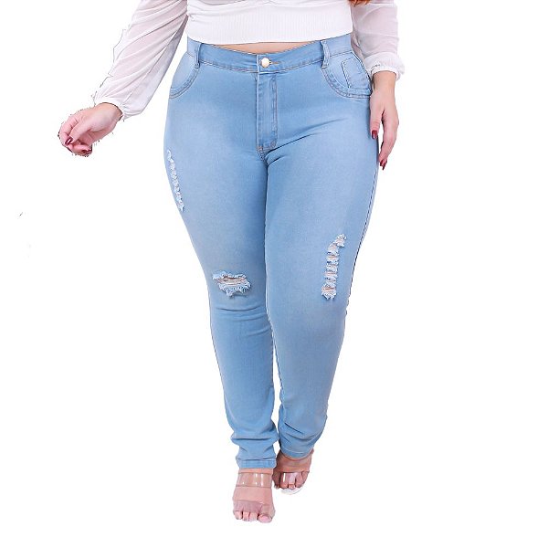 Calça Plus Size Jeans