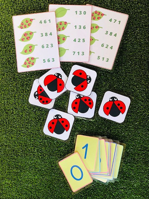 Jogo das Joaninhas - Números