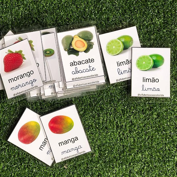 Jogo da memória frutas