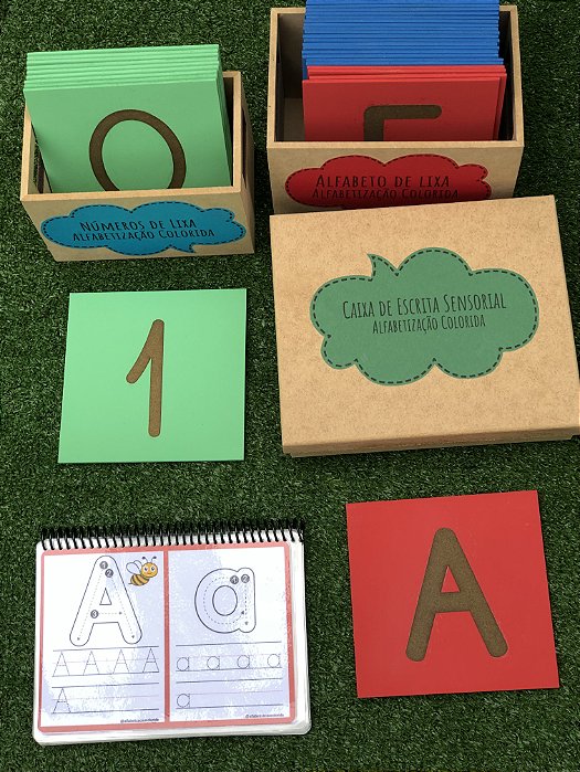 Kit Alfabetização Números E Alfabeto