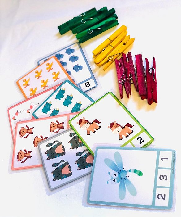 Jogo pedagógico animais