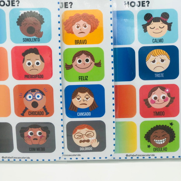 Cartaz das Emoções