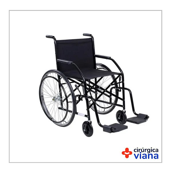 Cadeira de rodas Adulto (CDS 102) Até 100 KG Semi Obeso Pneu inflável