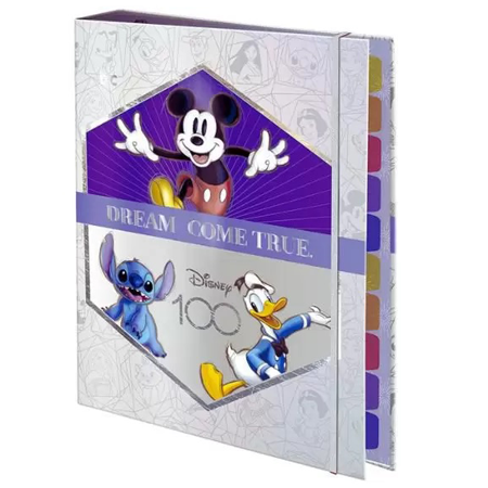 Caderno Argolado Universitário Coleção Disney 100 - Dac