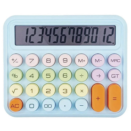 Calculadora de Mesa 12 Dig Candy Color
