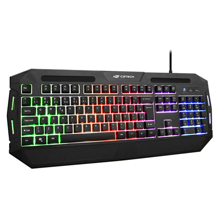 Teclado Game USB KG-80BK C3Tech