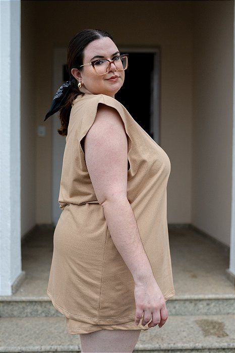 Regata Moletinho Muscle Tee - Plus Size