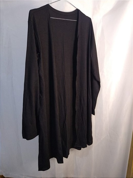 Cardigã discret - Preto