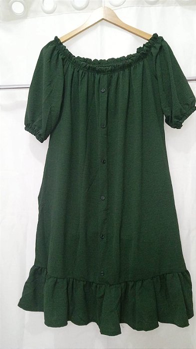 Vestido Princess - Verde Militar