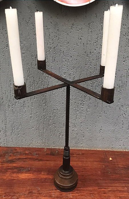 Castiçal homocinética - 4 velas