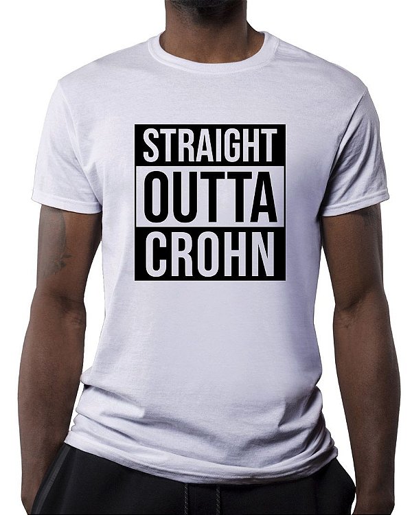 Camiseta Straight  Outta Crohn